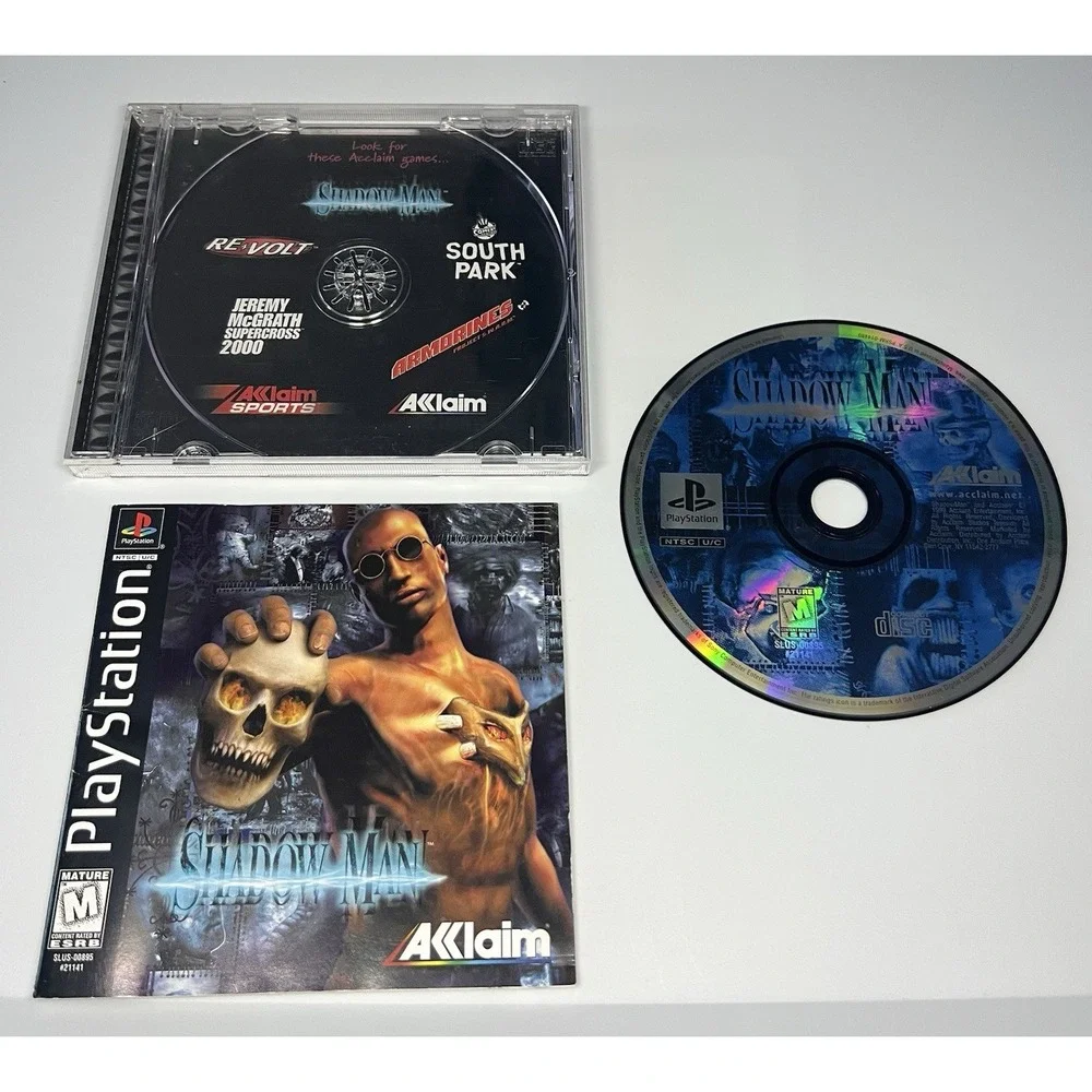Shadow Man (Sony PlayStation 1, 1999) Complete Tested‎ PS1 Pre-Loved